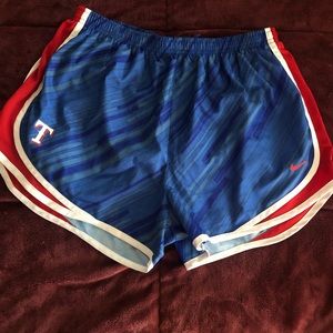 Brand new Texas Rangers athletic shorts